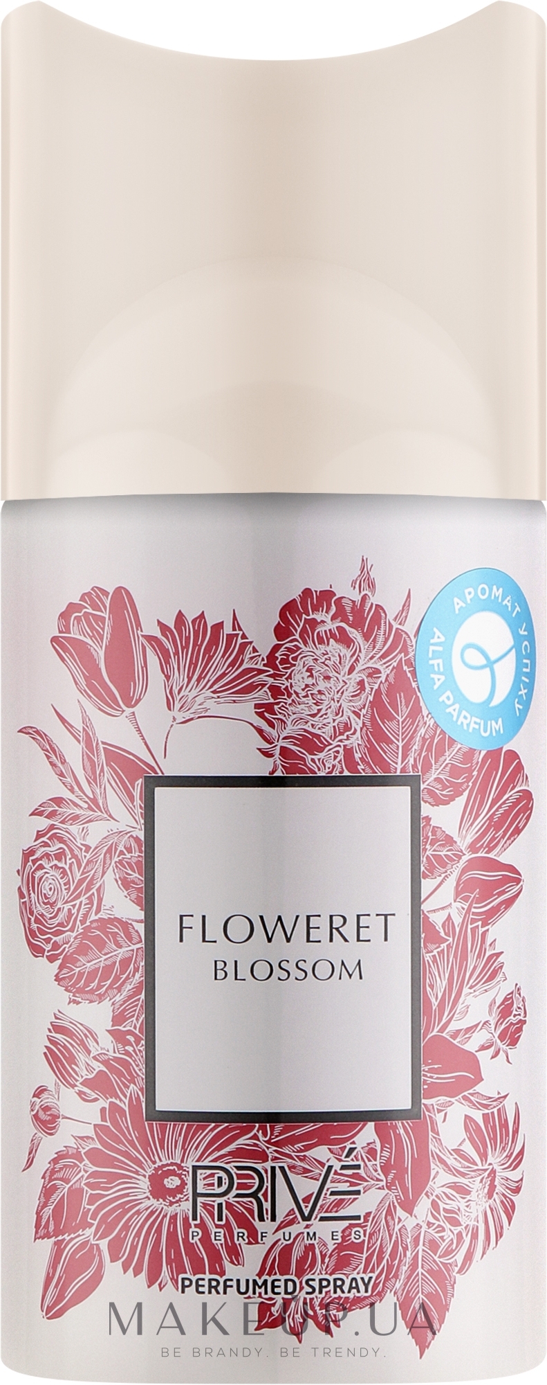 Prive Parfums Floweret Blossom - Парфюмированный дезодорант: купить по  лучшей цене в Украине | Makeup.ua