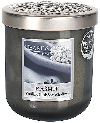 Ароматична свічка "Kasmir" - Heart & Home Fragance — фото N1