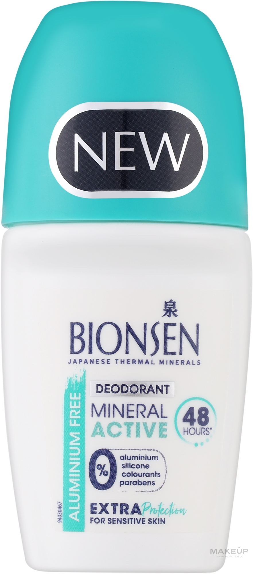 Шариковый дезодорант - Bionsen Mineral Active Roll-On Deodorant — фото 50ml