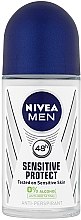 Дезодорант кульковий  - NIVEA MEN Sensitive Protect 48 Hour — фото N1