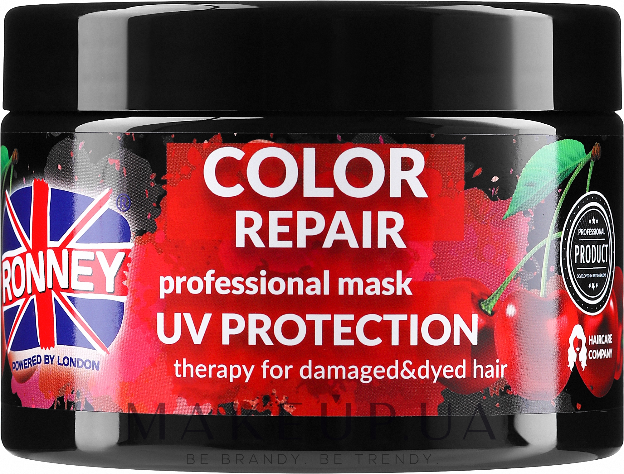 Маска для волос с УФ-защитой - Ronney Professional Color Repair Mask UV Protection — фото 300ml