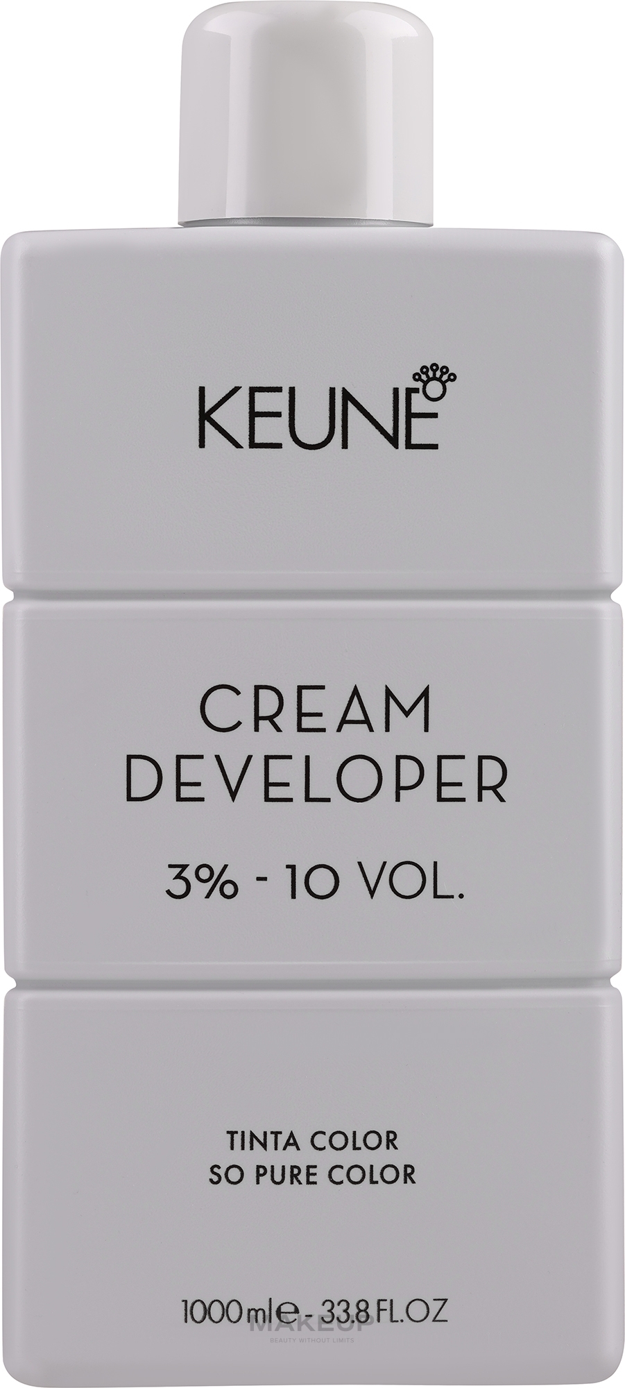 Крем-окислювач 3 % - Keune Tinta Cream Developer 3% 10 Vol — фото 1000ml
