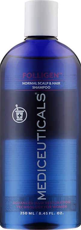 Шампунь для женщин против выпадения и истончения волос - Mediceuticals Advanced Hair Restoration Technology Women Folligen — фото N3