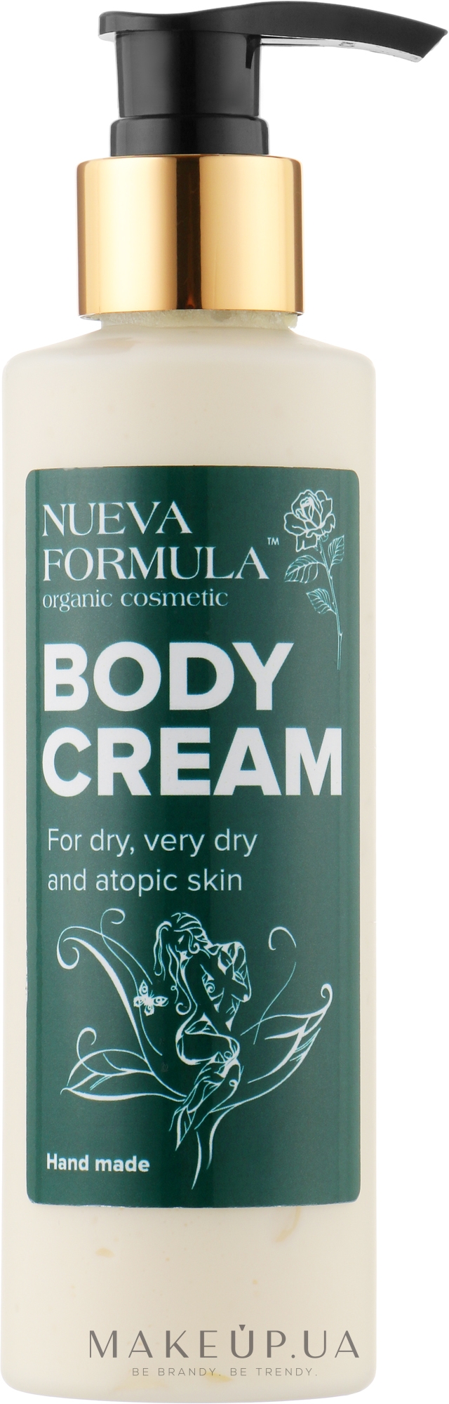 Ліпідовідновлювальний крем для сухої та атопічної шкіри з омега 3-6-9 кислотами - Nueva Formula Body Cream — фото 200ml