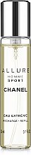 Chanel Allure Homme Sport Eau Extreme - Парфюмированная вода (edp/3x20ml) (сменный блок) — фото N2
