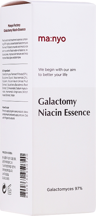 Есенція для проблемної шкіри - Manyo Galactomy Niacin Essence — фото N2