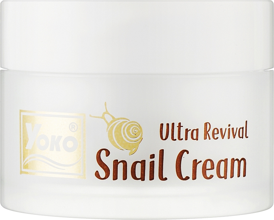 Ультравідновлювальний крем для обличчя з екстрактом муцину равлика - Yoko Ultra Revival Snail Cream — фото N1