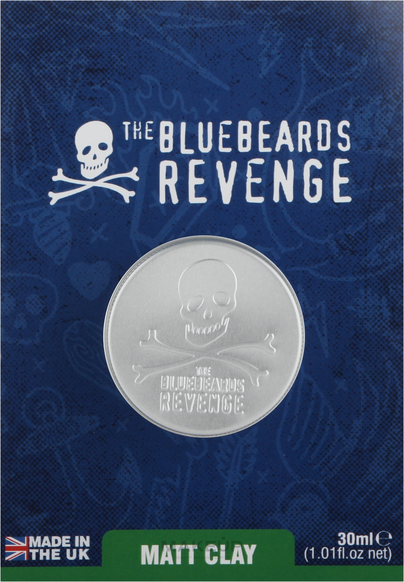 Матовая глина для укладки волос - The Bluebeards Revenge Matt Clay (travel size) — фото 30ml