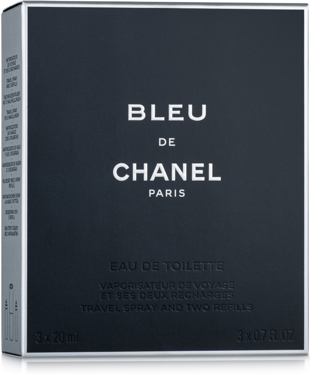 Chanel Bleu de Chanel - Туалетная вода (edt/20ml + refilles/2x20ml) — фото N2