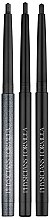 Набір водостійких гелевих олівців з трьома фінішами - Physicians Formula  Eye Booster Gel Eyeliner Trio Black (eyeliner/3*0.37g) — фото N1