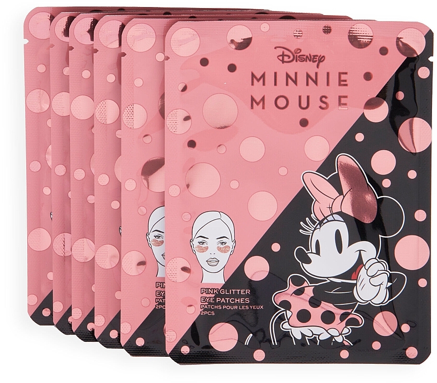Патчі під очі - Makeup Revolution Disney's Minnie Mouse Go With The Bow Eye Patches — фото N2