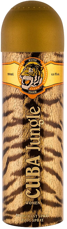 Cuba Jungle Tiger - Дезодорант-спрей — фото N1