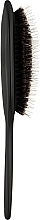 Расческа-щетка для волос овальная, 06-025, черная - Zauber — фото N2