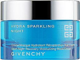 Духи, Парфюмерия, косметика Ночная крем-маска - Givenchy Hydra Sparkling Night Recovery Moisturizing Mask & Cream (тестер)