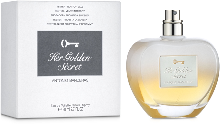 Antonio Banderas Her Golden Secret - Туалетна вода (тестер без кришечки) — фото N2