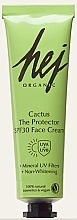 Солнцезащитный крем для лица - Hej Organic Cactus The Protector SPF30 Face Cream — фото N1