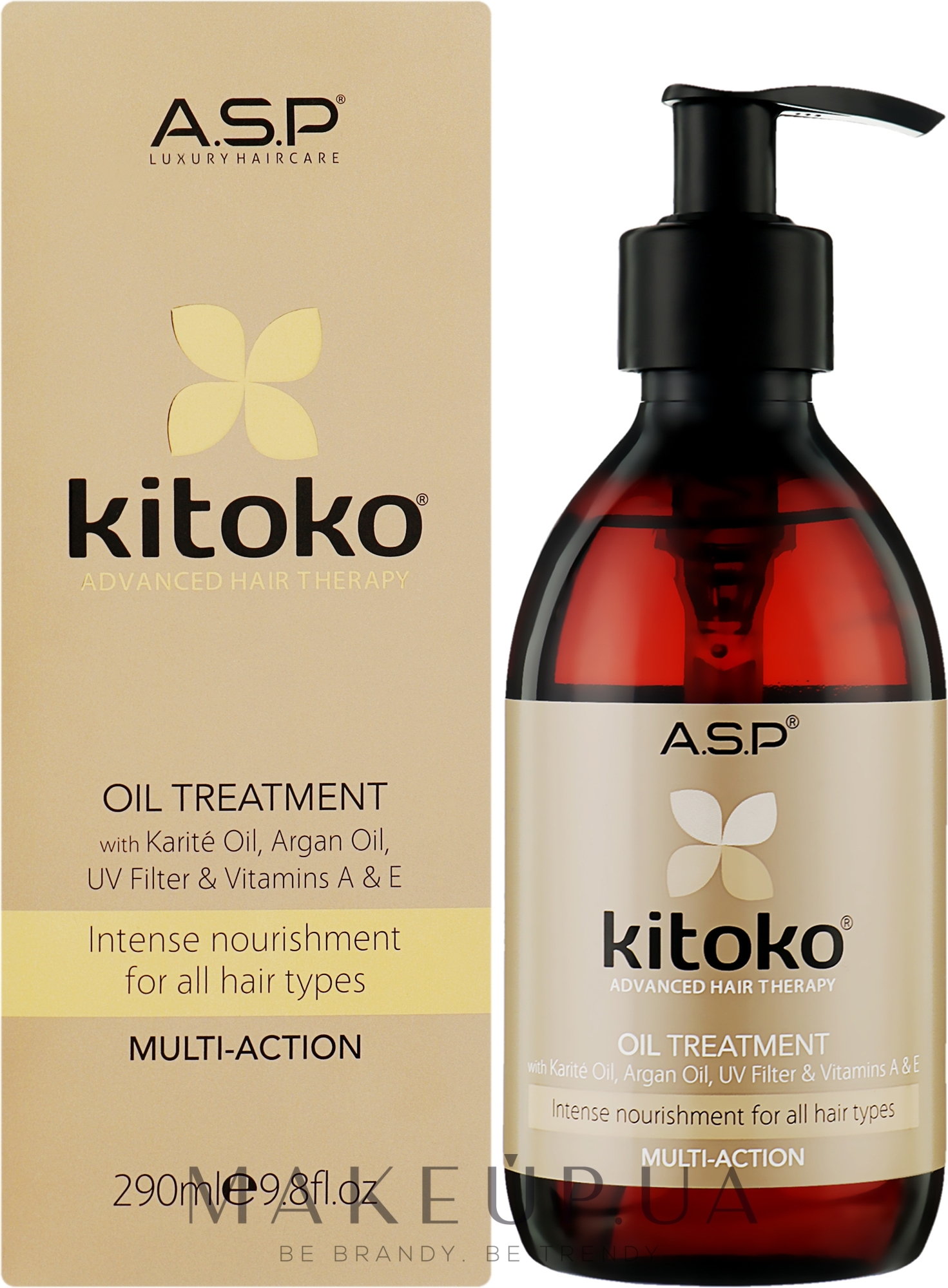 Масло для волос - ASP Kitoko Oil Treatment — фото 290ml