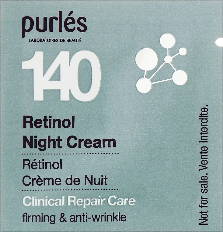 Ретиноловий нічний крем - Purles Clinical Repair Care 140 Retinol Night Cream (пробник)
