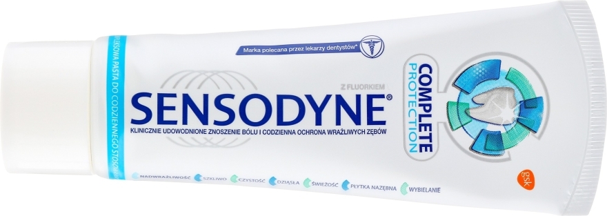 Зубна паста "Комплексний захист. Екстра свіжість" - Sensodyne Complete Protection — фото N2
