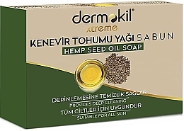Мило з олією насіння конопель - Dermokil Xtreme Hemp Seed Oil Soap — фото N1