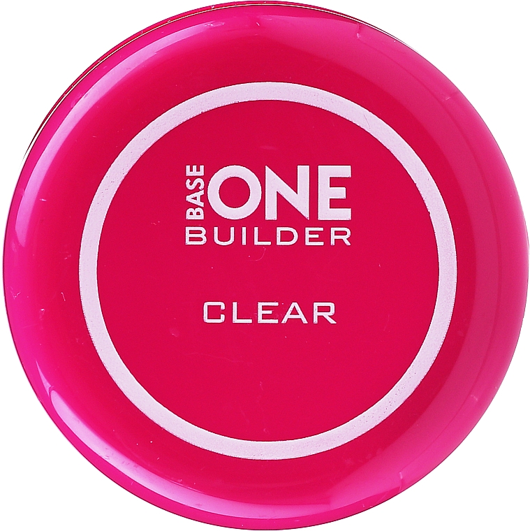 Гель для нігтів, безбарвний - Silcare Base One UV Gel Builder Clear — фото N2