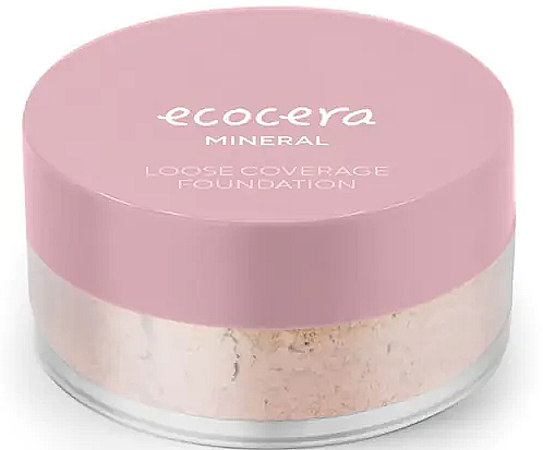 Рассыпчатая минеральная тональная основа - Ecocera Mineral Covering Loose Foundation