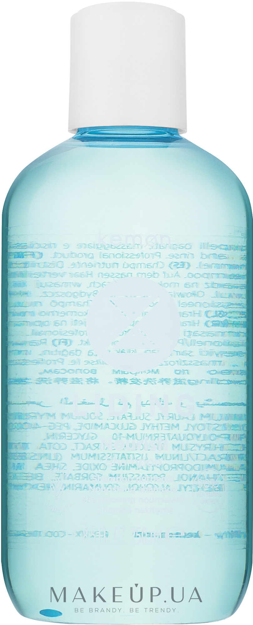 Живильний шампунь - Kemon Liding Care Nourish Shampoo — фото 250ml
