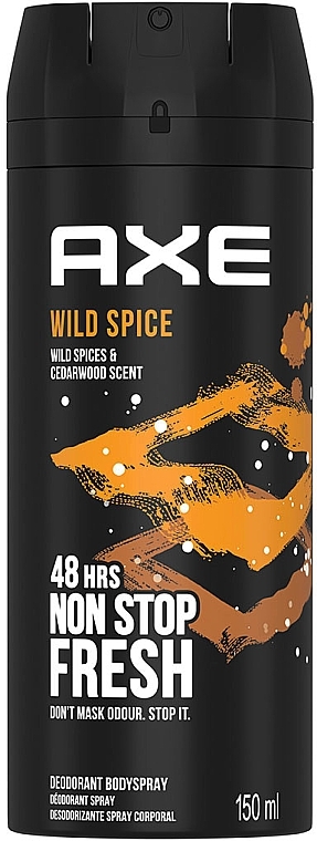 Антиперспірант-аерозоль - Axe Wild Spice Body Spray — фото N1