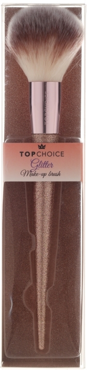 Кисть для пудры 37375 - Top Choice Glitter Make-up Brush — фото N1