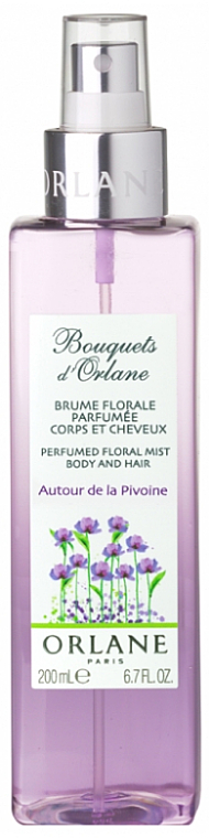 Orlane Bouquets D'Orlane Autour De La Pivoine - Мист для волос и тела — фото N1