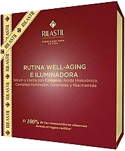 Набор - Rilastil Progression(+) Rutina Well-Aging E Iluminadora (serum/30ml + cream/40ml) — фото N2