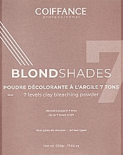 УЦЕНКА Осветляющая пудра для волос с глиной - Coiffance Professional Blondshades 7 Levels Clay Bleaching Powder * — фото N1