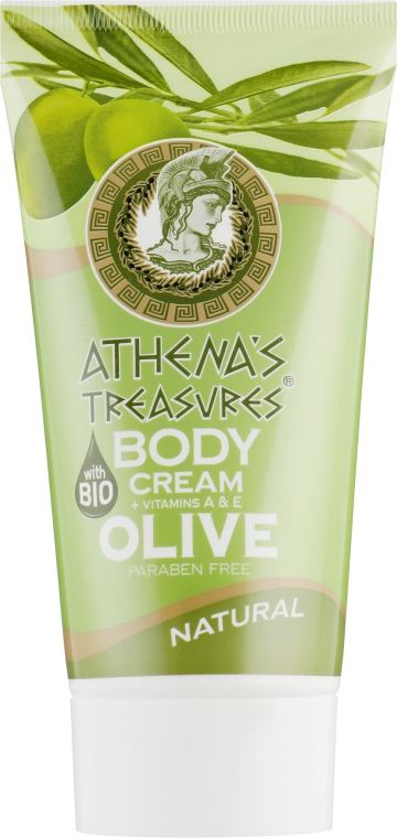 Оливковий зволожувальний крем для тіла - Athena’s Treasures Olive Body Cream — фото N1