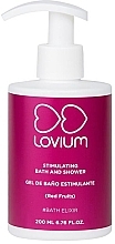 Стимулирующий гель для ванны и душа "Красные фрукты" - Lovium Stimulating Bath & Shower Gel Red Fruits — фото N1