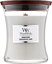 Парфумерія, косметика Ароматична свічка в склянці - WoodWick Hourglass Candle Warm Wool