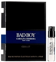 Духи, Парфюмерия, косметика Carolina Herrera Bad Boy Cobalt - Парфюмированная вода (пробник)