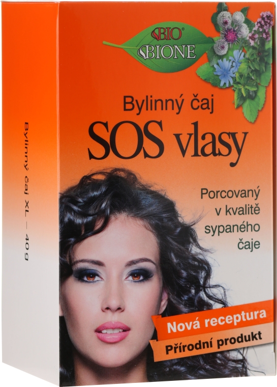 Травяной чай для волос - Bione Cosmetics SOS Herbal Hair Tea  — фото N2