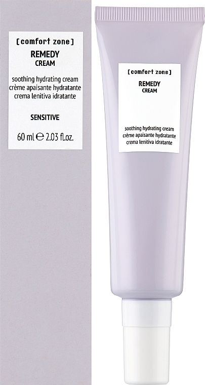 Заспокійливий зволожувальний крем для обличчя - Comfort Zone Remedy Soothing Hydrating Cream Sensitive — фото N2
