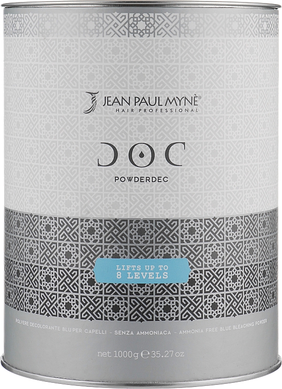 Безаммиачный порошок для осветления волос - Jean Paul Myne DOC Powderdec — фото N1