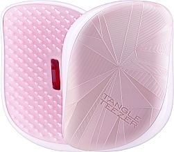 Парфумерія, косметика Гребінець для волосся - Tangle Teezer Compact Styler Smashed Holo Pink
