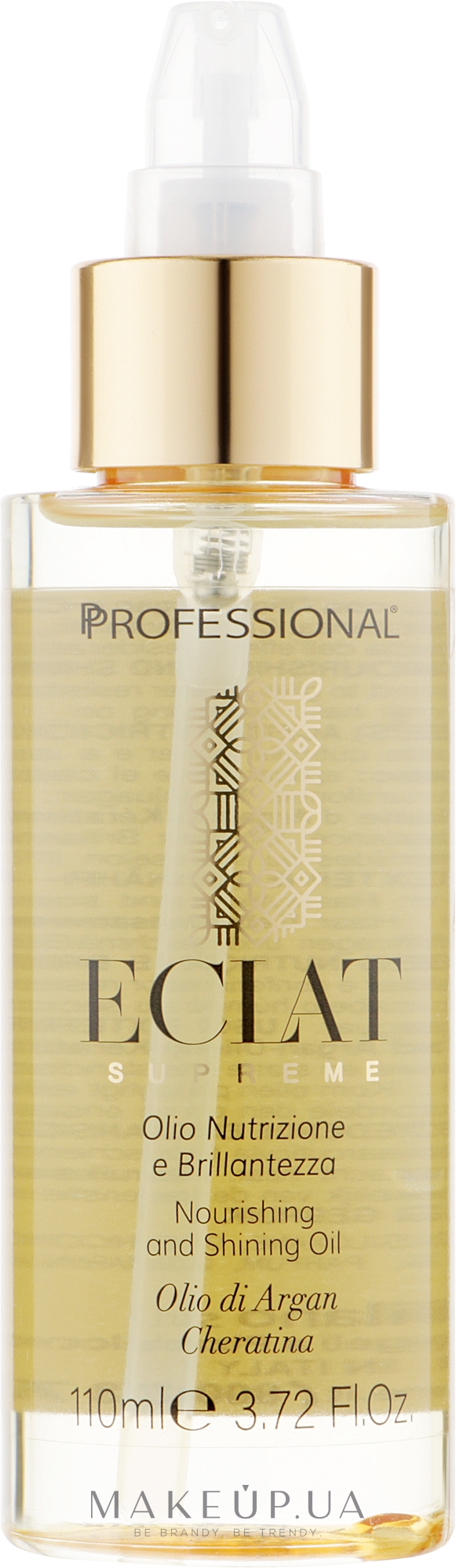 Масло питательное для волос - Professional Eclat Supreme — фото 110ml
