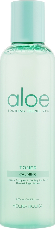 Тонер для обличчя  - Holika Holika Aloe Soothing Essence 98% Toner Calming