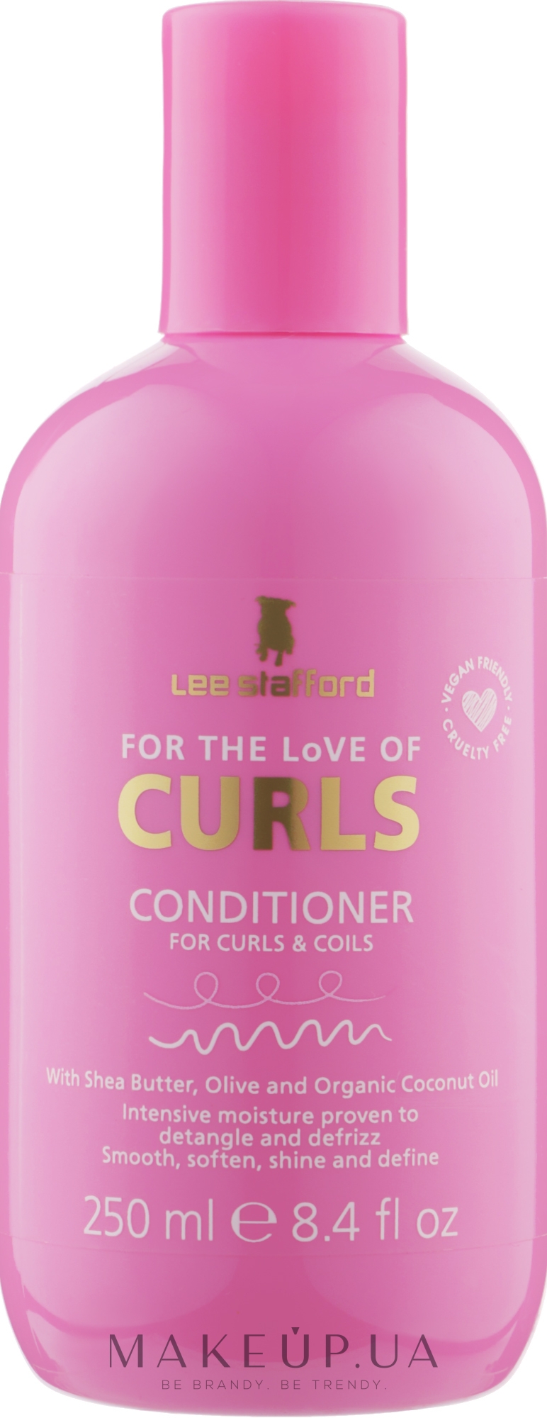 Интенсивный кондиционер для волнистых и кудрявых волос - Lee Stafford For The Love Of Curls Conditioner  — фото 250ml