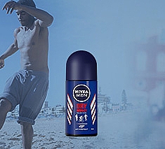 Дезодорант шариковый антиперспирант "Мощная защита" для мужчин - NIVEA MEN Dry Impact Anti-Perspirant — фото N2