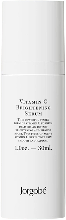 Освітлювальна сироватка для обличчя з вітаміном С - Jorgobe Vitamin C Brightening Serum — фото N1