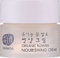 Духи, Парфюмерия, косметика Питательный крем для лица - Whamisa Organic Flowers Nourishing Cream (мини)