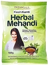 Хна для волос, натуральная - Patanjali Kesh Kanti Herbal Mehandi — фото N2