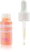 Сонцезахисна сироватка для обличчя - Hello Sunday The One That's A Serum SPF50 — фото N2