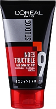 Гель для волосся, ектарасильна фіксація - L'Oreal Paris Studio Line 9 XTheme Hold Indestructible Gel — фото N1