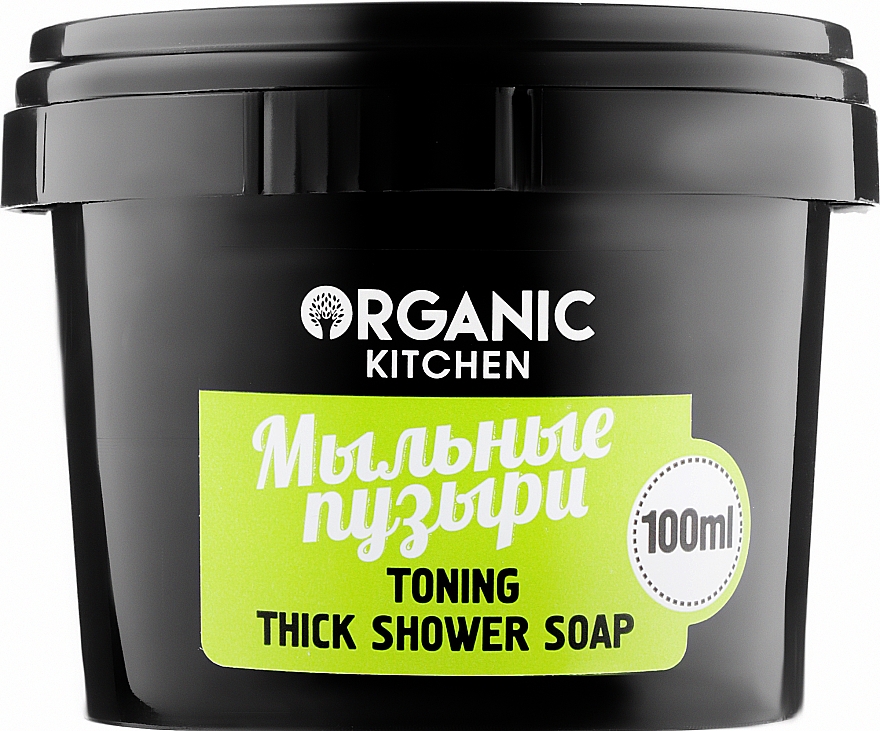 Густое мыло для душа "Мыльные пузыри" - Organic Shop Organic Kitchen Shower Soap